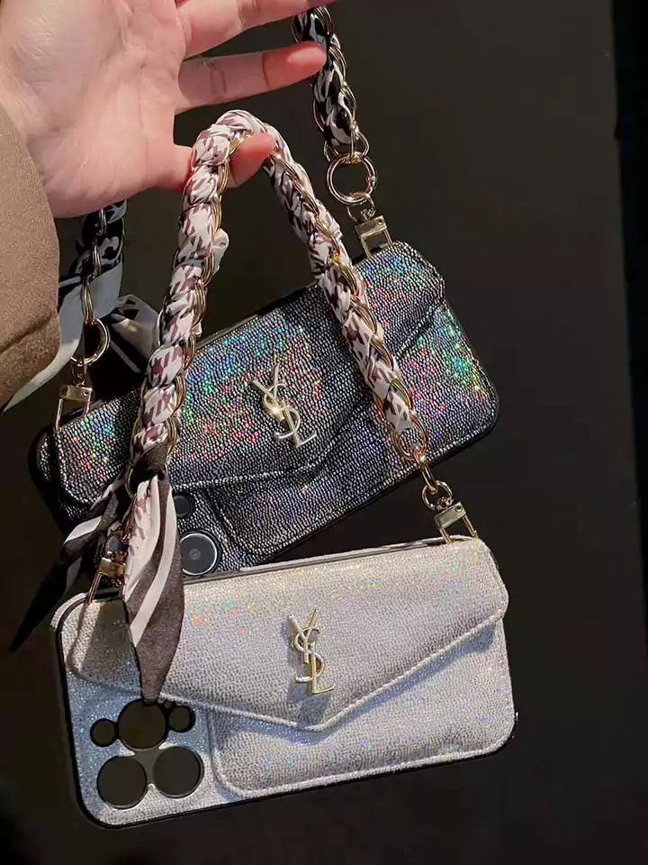 YSL crossbody iphone case