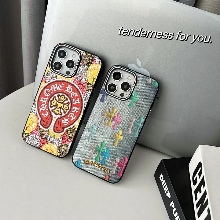  chrome hearts iphone 14/14pro case
