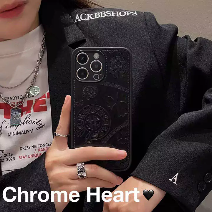  chrome hearts iphone 16/16pro case