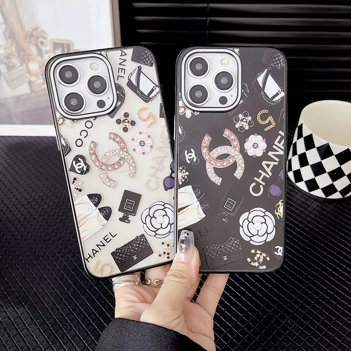 chanel bag perfume flower elements iphone case