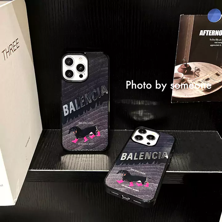 balenciaga dog in small boots iphone case