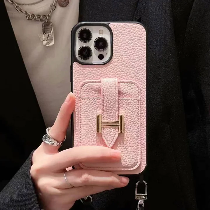  hermes card holder crossbody iphone 14/14pro case