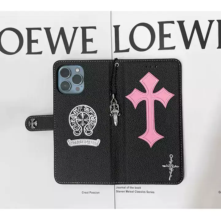  chrome hearts iphone 15/15pro case