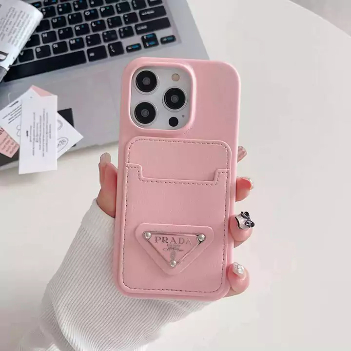 Prada leather phone case