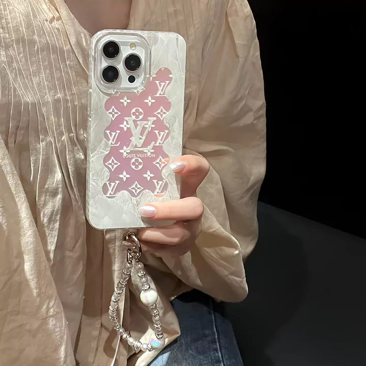 louis vuitton laser glitter rhinestone bracelet iphone case