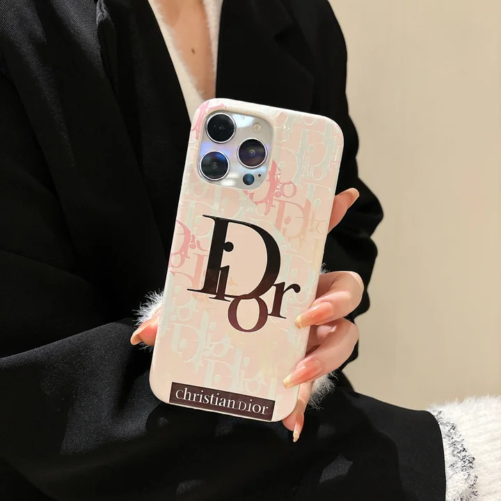  pink chanel dior iphone 14/14pro case
