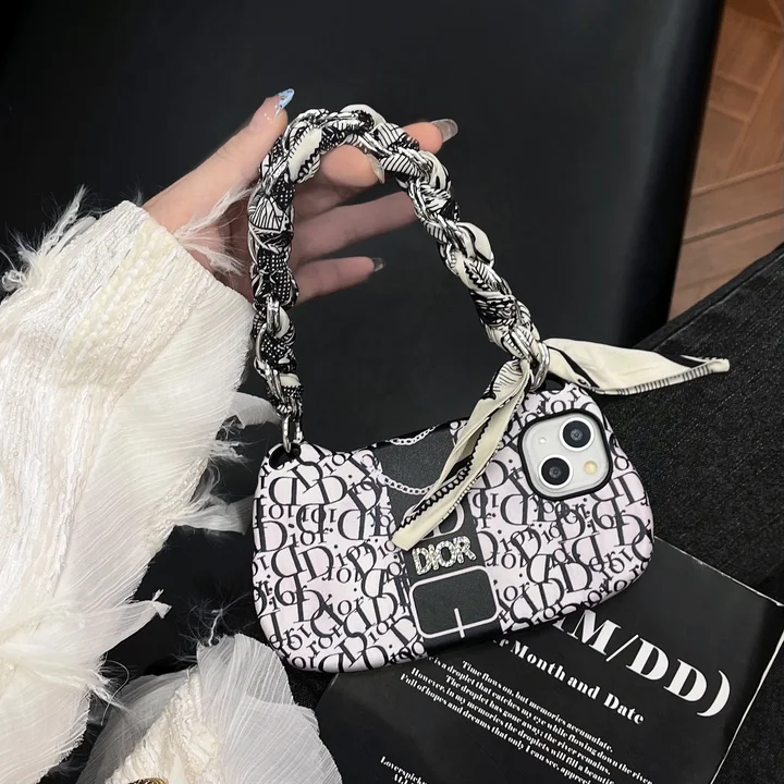  dior print handbag iphone 16/16pro case