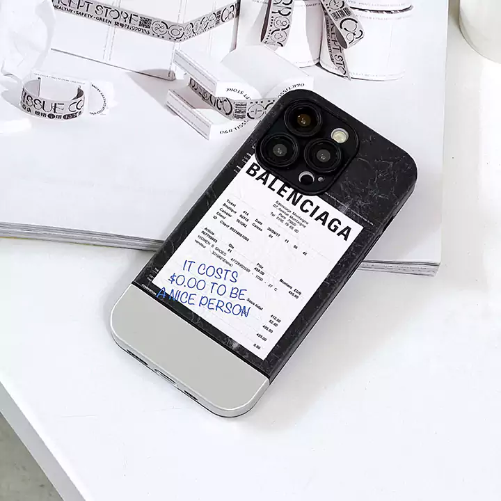 balenciaga label logo iphone 16/16pro/pro max case