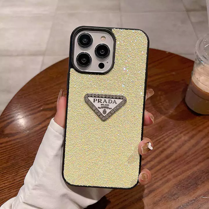 Prada glitter phone case
