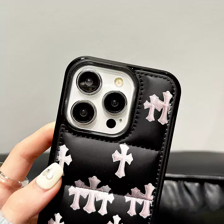 chrome hearts iphone 15/15pro case