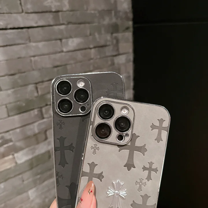  chrome hearts iphone 15/15pro case