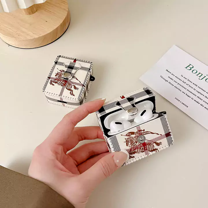  Burberry prancing horse AirPods 4 case