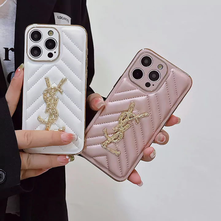 yves saint laurent quilted stripe iphone case