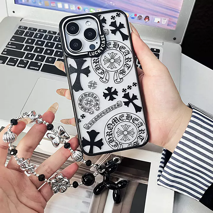  chrome hearts iphone 15/15pro case