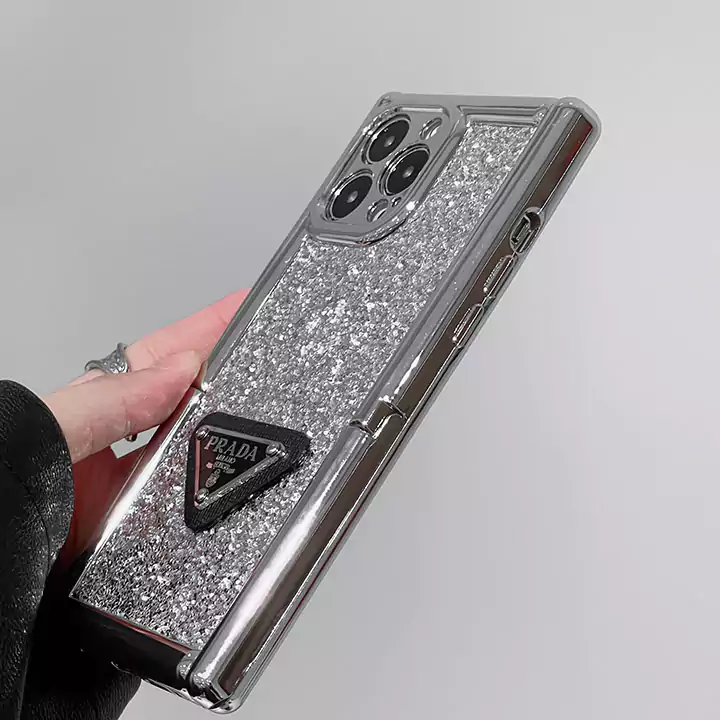 diy prada roman - style stand glitter iphone case