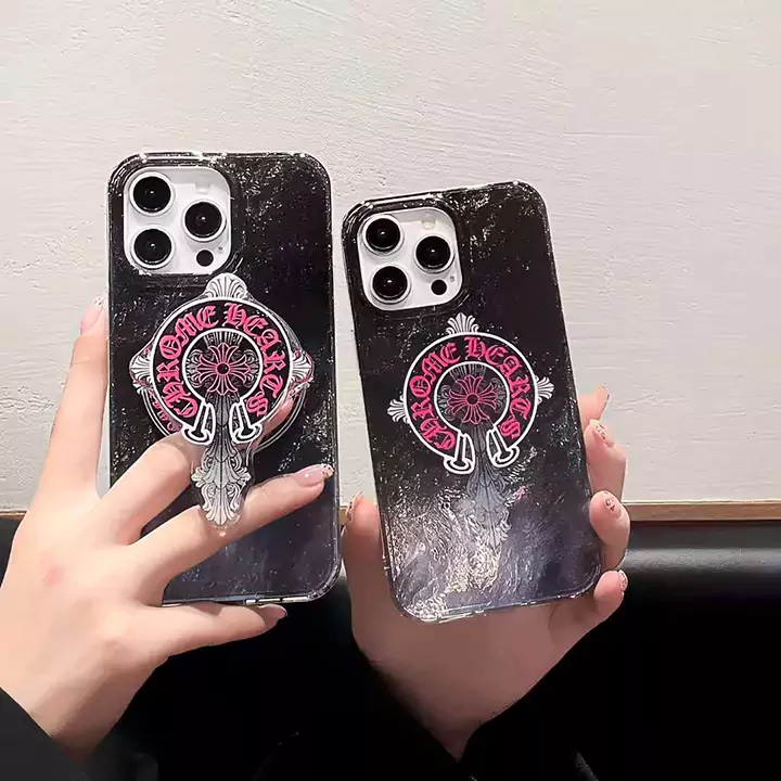 chrome hearts magnetic stand iphone case