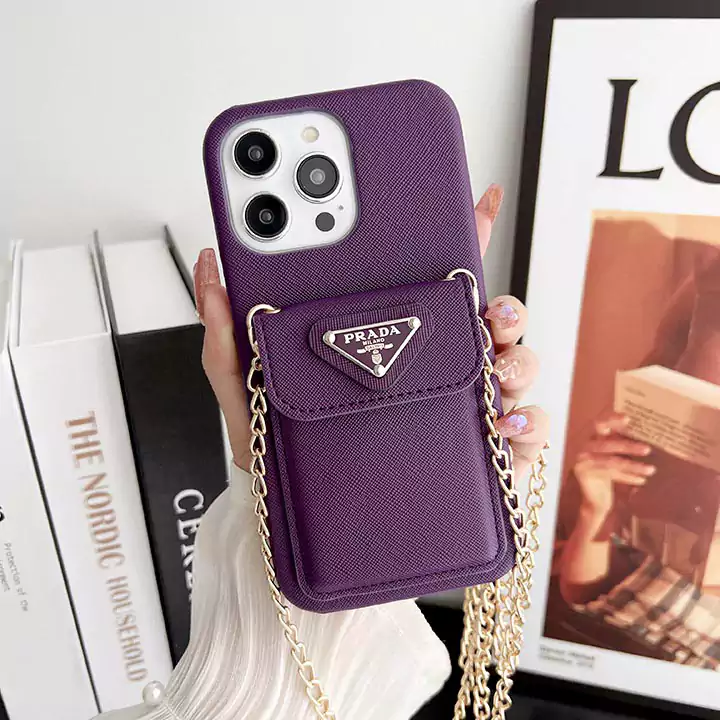 Prada card holder phone case