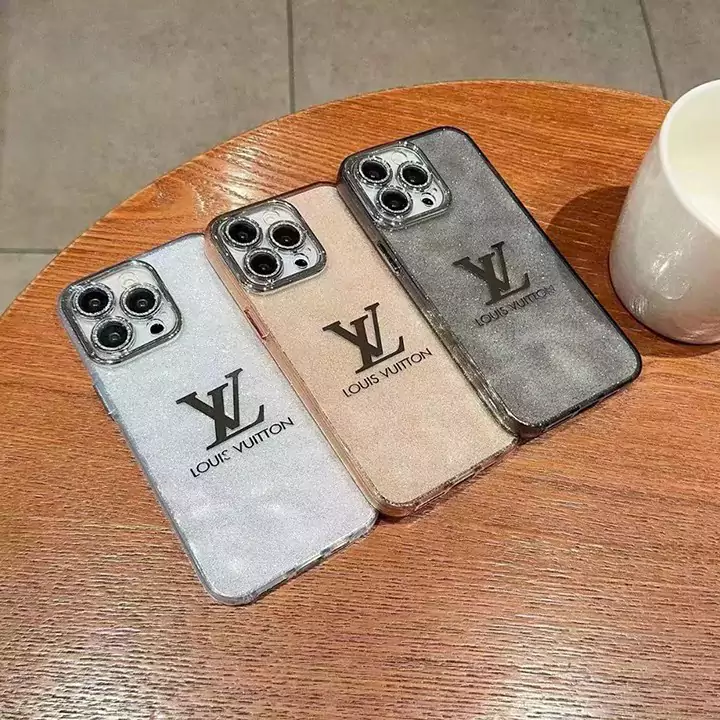 louis vuitton transparent glitter iphone case