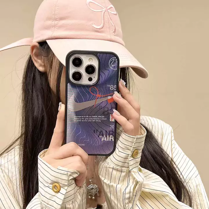 nike geometric blue iphone case
