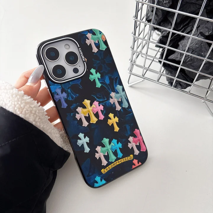  chrome hearts iphone 16/16pro case