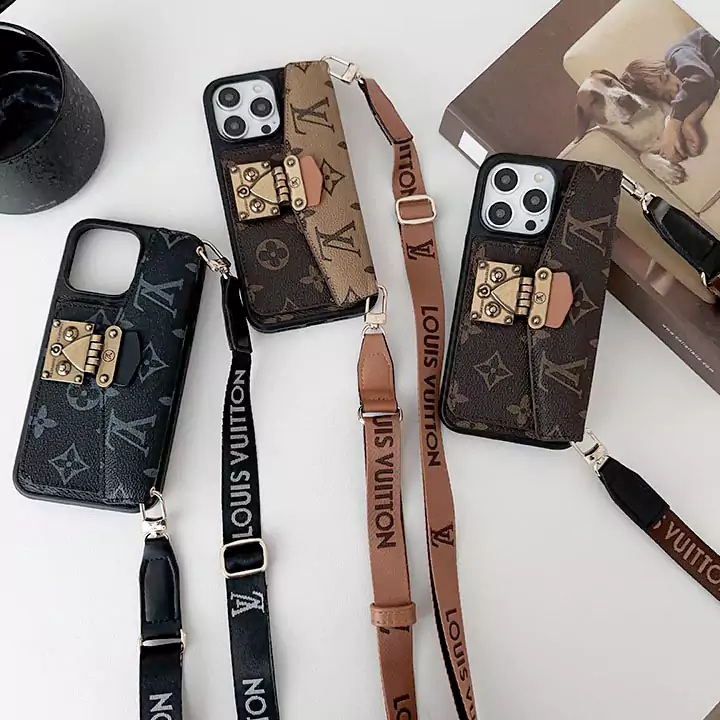 louis vuitton cross - body horizontal card - slot lock - buckle iphone case