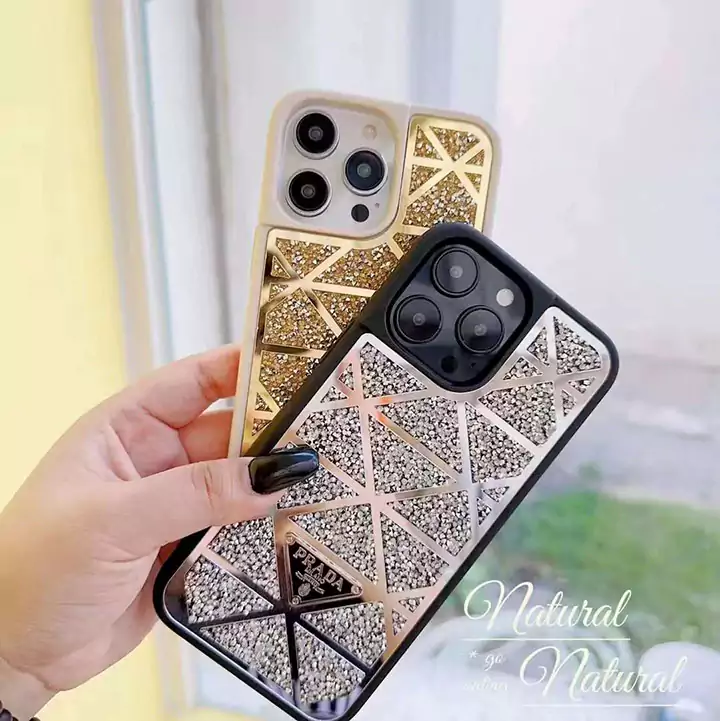 Prada solid color phone case