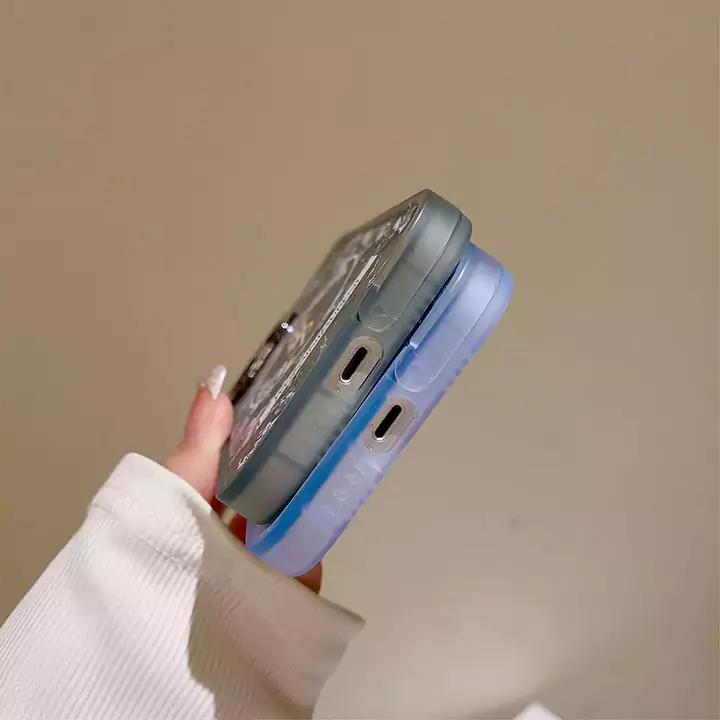 ysl semi-transparent floral iphone 16/16pro/pro max case