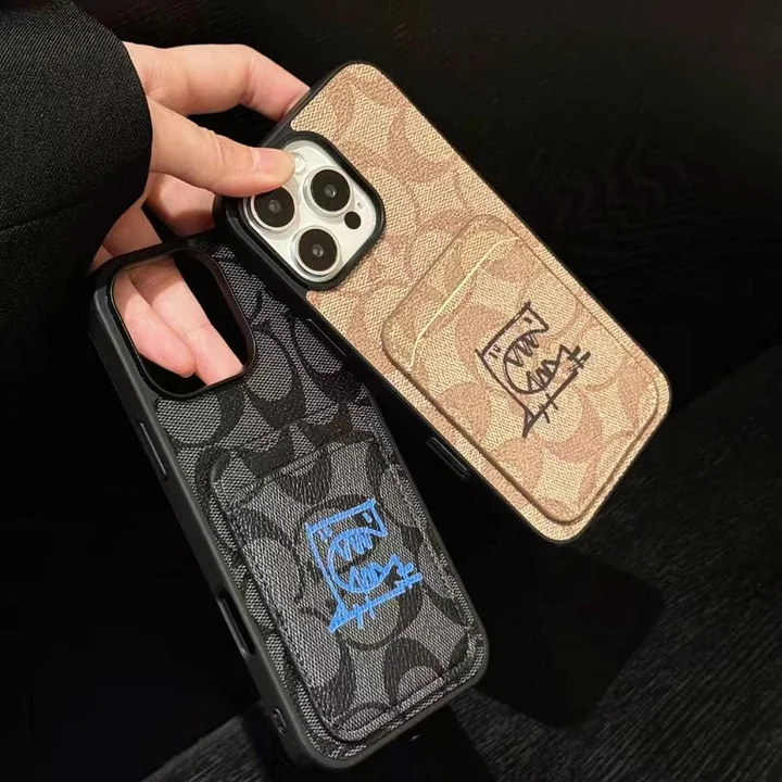 coach monster card - holder iphone case