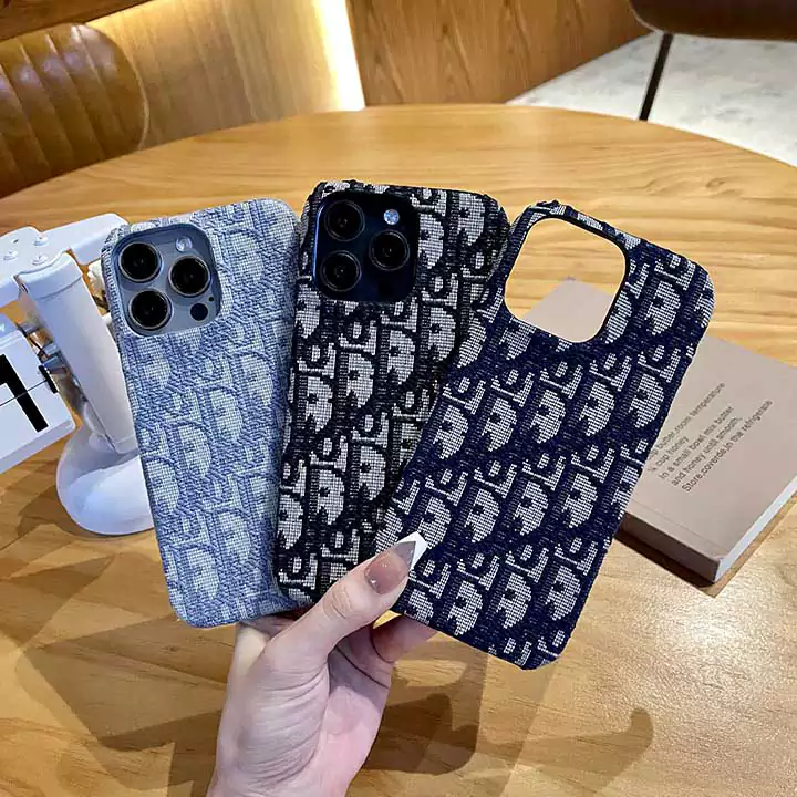 dior fabric iphone case