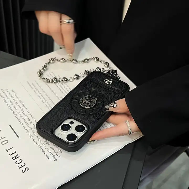  chrome hearts iphone 14/14pro case