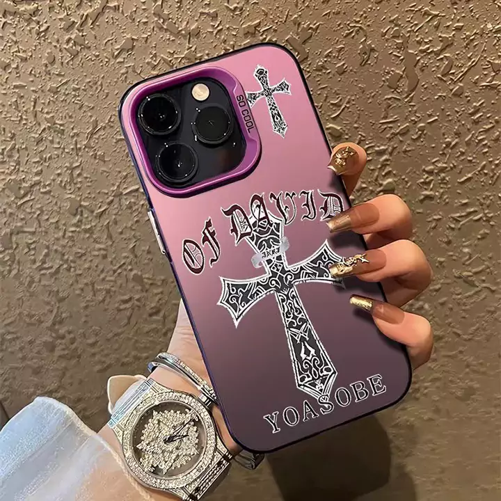  chrome hearts iphone 15/15pro case