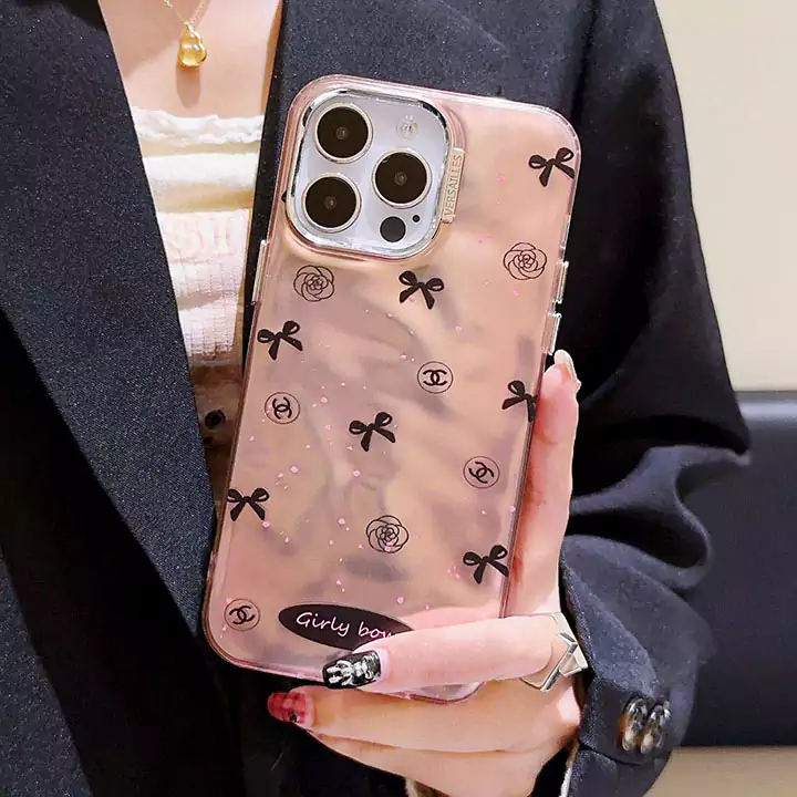 CHANEL wave pattern iPhone case