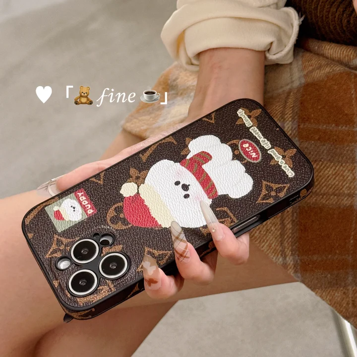 louis vuitton christmas puppy monogram iphone case