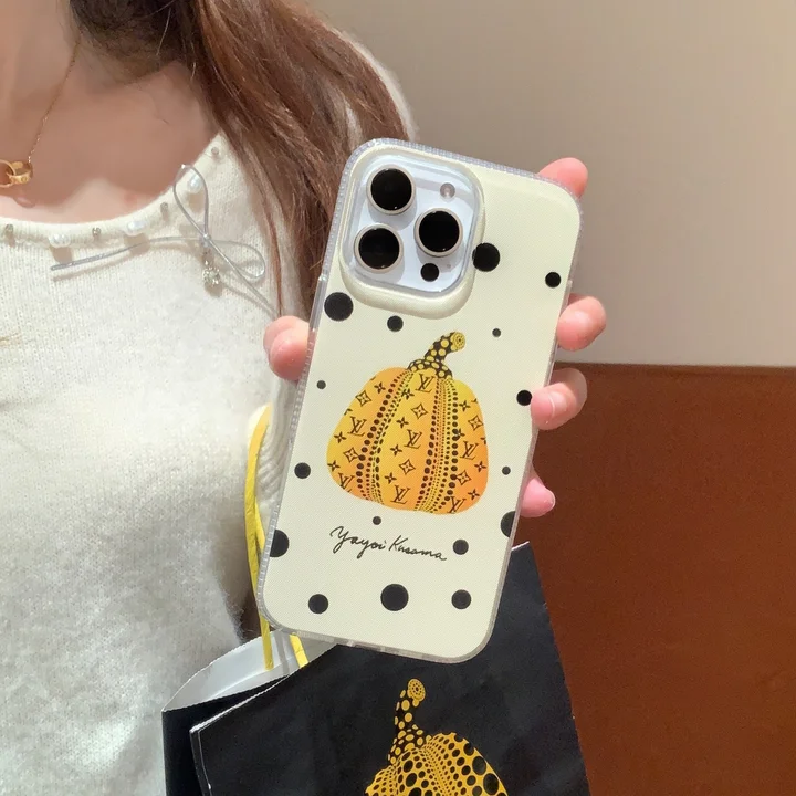  yayoi kusama pumpkin lv chanel iphone 16/16pro case