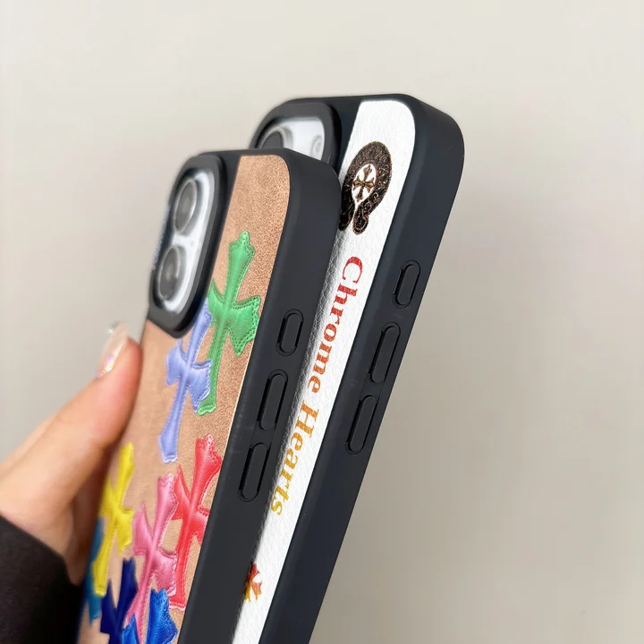  chrome hearts iphone 15/15pro case