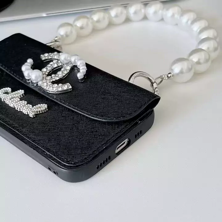 Chanel pearl bracelet phone case