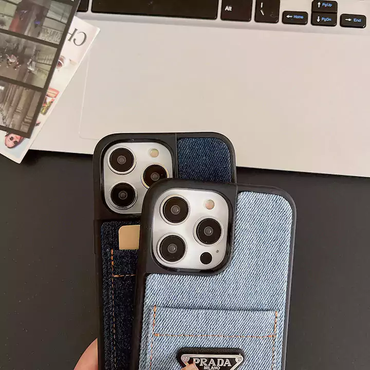 Prada card holder phone case