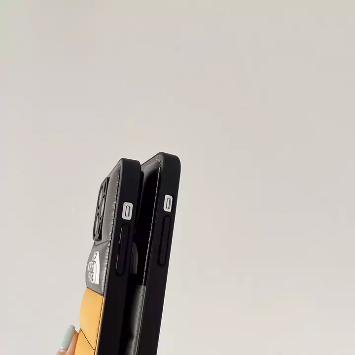 the north face dual-color puffer iphone 16/16pro/pro max case