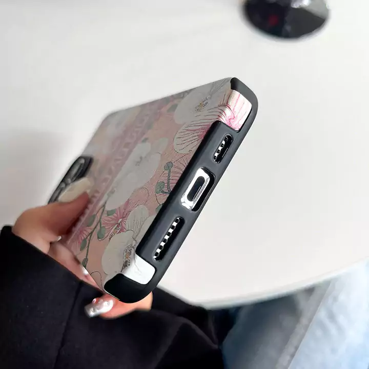 dior pebbled leather floral iphone 16/16pro/pro max case