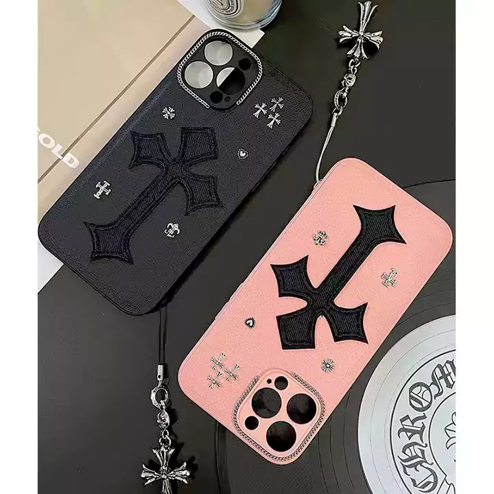  chrome hearts iphone 15/15pro case