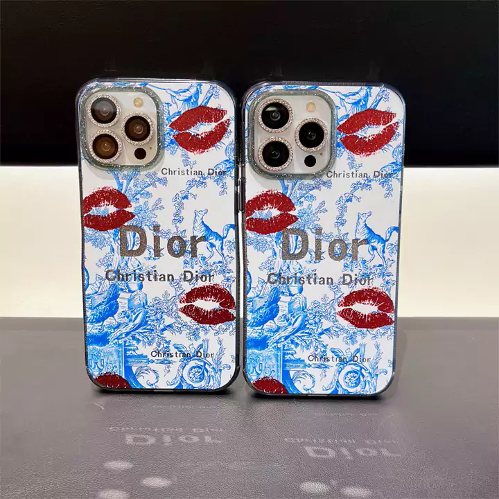 dior glittery red lipstick iphone case
