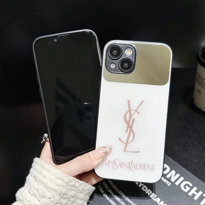 mirror glass ysl iphone case