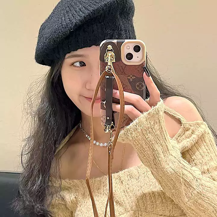 louis vuitton patchwork leather wrist strap crossbody iphone case