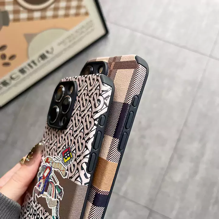 burberry tb equestrian knight iphone 16/16pro case