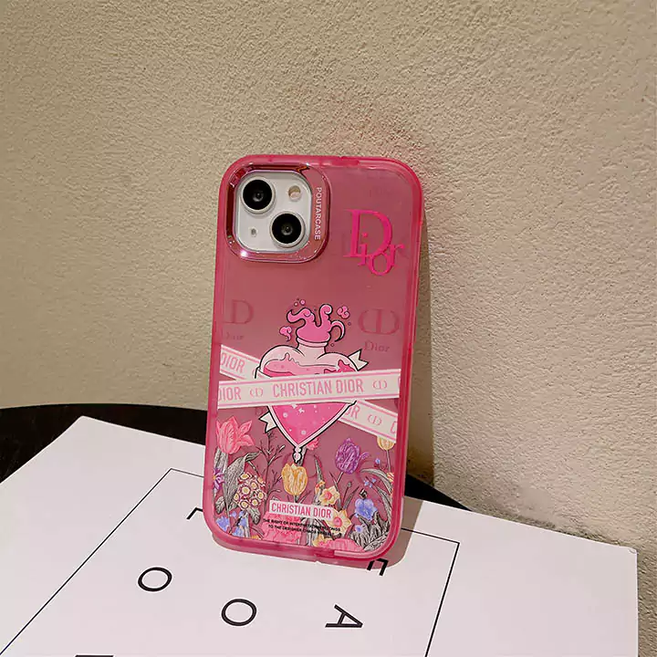 dior semi-transparent bear stand iphone 16/16pro/pro max case