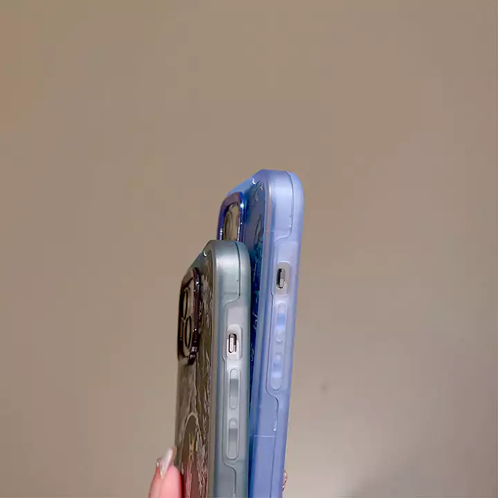 ysl semi-transparent floral iphone 16/16pro/pro max case
