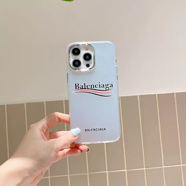 balenciaga multi-color semi-transparent iphone 16/16pro/pro max case