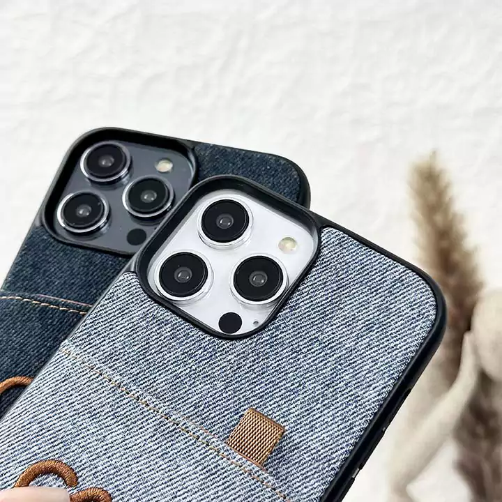 loewe denim card slot iphone 16/16pro/pro max case