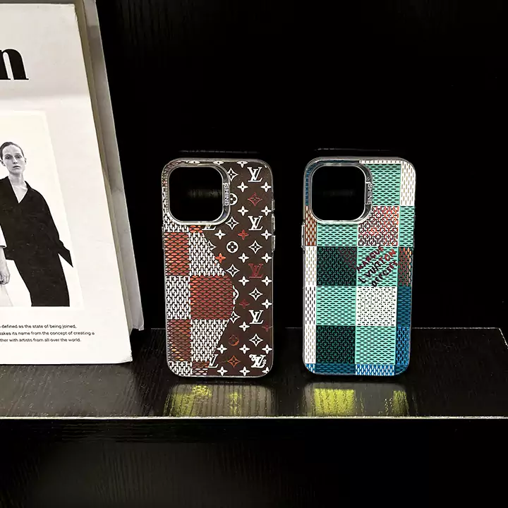 louis vuitton checkered pattern iphone case