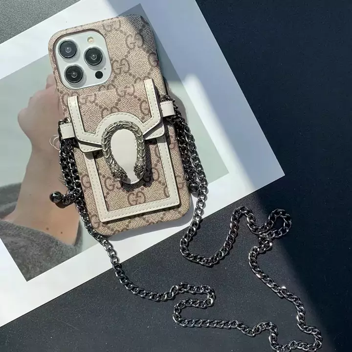 gucci three - color card holder iphone case